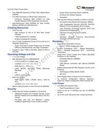 M2S010S-TQ144I Datasheet Page 2