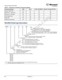 M2S010S-TQ144I Datasheet Page 8