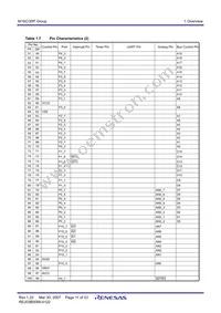 M30302GAPFP#U5 Datasheet Page 13