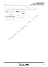 M30620FCAFP#U5 Datasheet Page 18