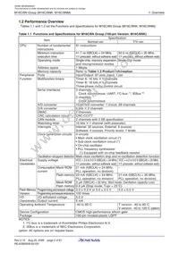 M306NMFHGP#U3 Datasheet Page 4