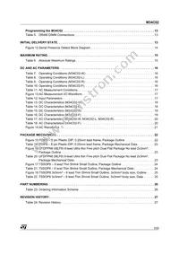 M34C02-RMB6TG Datasheet Page 3