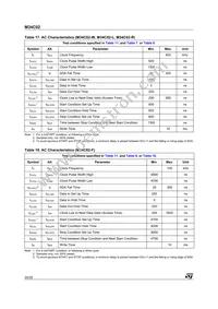 M34C02-RMB6TG Datasheet Page 20