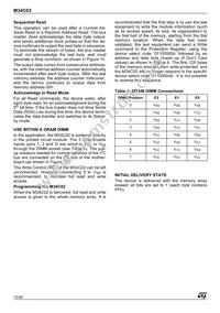 M34C02-WMN6T Datasheet Page 10
