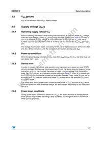 M34D64-WMN6TP Datasheet Page 9