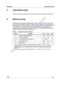 M34D64-WMN6TP Datasheet Page 19