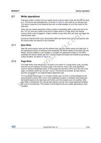 M34E02-FMB1TG Datasheet Page 15