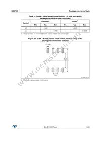 M34F04-WMN6TP Datasheet Page 23
