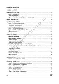 M36W432T85ZA6T Datasheet Page 2