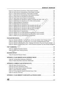 M36W432T85ZA6T Datasheet Page 3