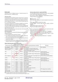 M37544G2SP Datasheet Page 21