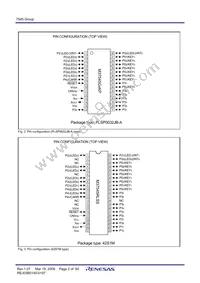 M37545G4GP#U0 Datasheet Page 4