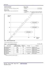 M37548G3FP#U0 Datasheet Page 9