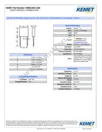 M39014/02-1320 Datasheet Cover