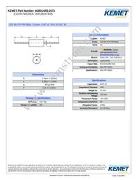 M39014/05-2073 Datasheet Cover