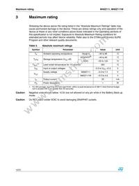 M40Z111WMH6E Datasheet Page 12