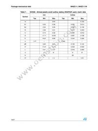 M40Z111WMH6E Datasheet Page 16