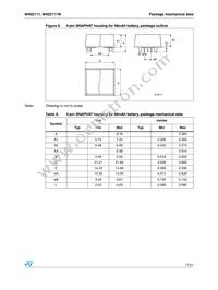 M40Z111WMH6E Datasheet Page 17