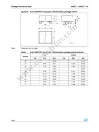 M40Z111WMH6E Datasheet Page 18