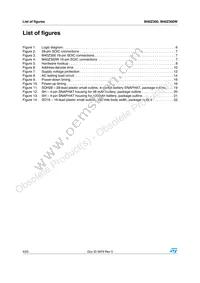 M40Z300WMQ6F Datasheet Page 4