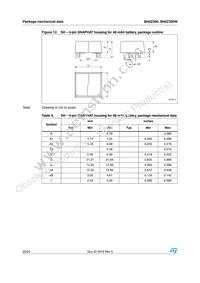 M40Z300WMQ6F Datasheet Page 20
