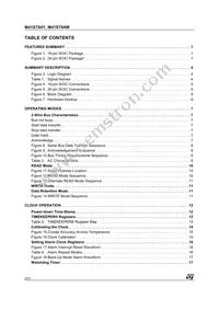 M41ST84WMQ6F Datasheet Page 2