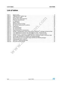 M41ST85WMH6TR Datasheet Page 4