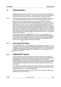 M41ST85WMH6TR Datasheet Page 19