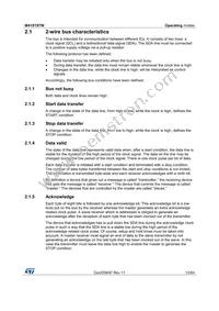 M41ST87YMX6TR Datasheet Page 13