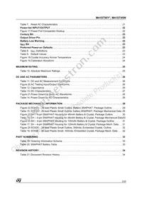 M41ST95WMX6TR Datasheet Page 3