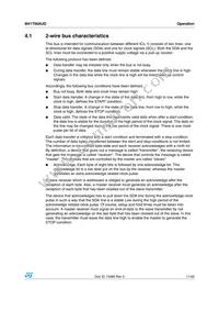 M41T00AUDD1F Datasheet Page 11