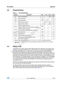 M41T00AUDD1F Datasheet Page 13
