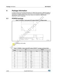 M41T00CAPPC1 Datasheet Page 20