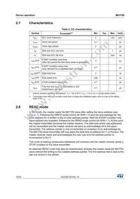 M41T00M6E Datasheet Page 10