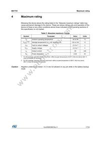 M41T01M6F Datasheet Page 17