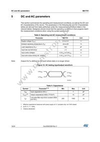 M41T01M6F Datasheet Page 18