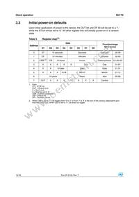 M41T0DS6F Datasheet Page 14