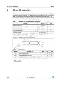 M41T0DS6F Datasheet Page 16