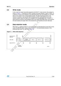 M41T11MH6E Datasheet Page 13
