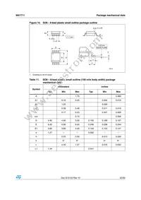 M41T11MH6E Datasheet Page 23