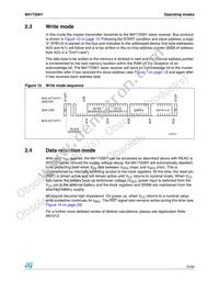 M41T256YMH7F Datasheet Page 15