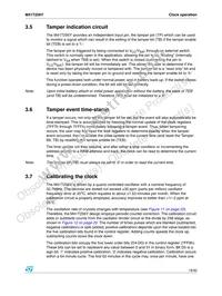 M41T256YMH7F Datasheet Page 19