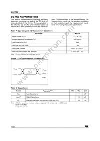 M41T50Q6F Datasheet Page 16