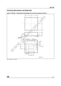 M41T50Q6F Datasheet Page 19