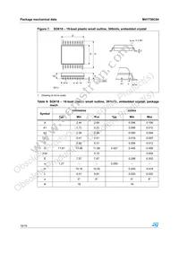 M41T56C64MY6E Datasheet Page 16