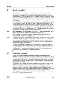 M41T60Q6F Datasheet Page 13