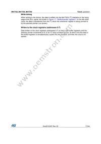 M41T64Q6F Datasheet Page 17