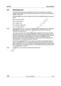 M41T66Q6F Datasheet Page 19