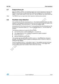 M41T66Q6F Datasheet Page 21