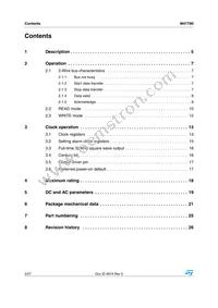 M41T80M6E Datasheet Page 2